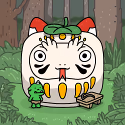 Neko Daruma #332
