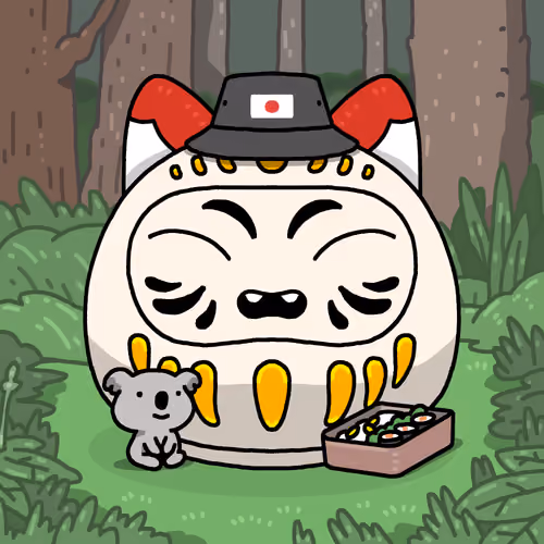 Neko Daruma #49
