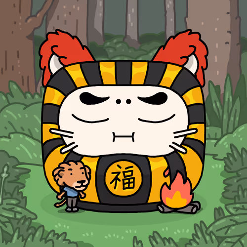 Neko Daruma #379