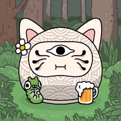 Neko Daruma #215