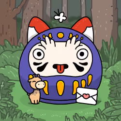 Neko Daruma #53