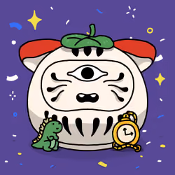 Neko Daruma #407
