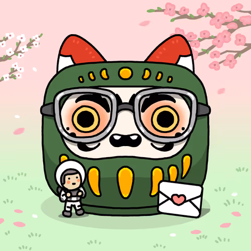 Neko Daruma #70