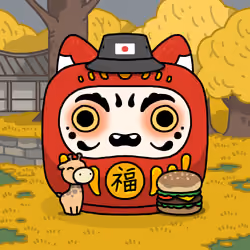 Neko Daruma #488