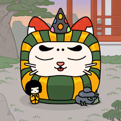 Neko Daruma #264