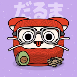 Neko Daruma #187
