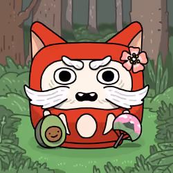 Neko Daruma #199