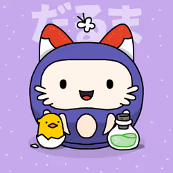 Neko Daruma #142