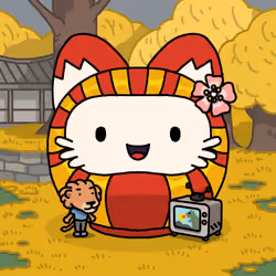 Neko Daruma #77