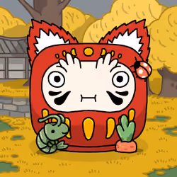 Neko Daruma #266