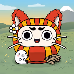 Neko Daruma #468