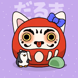Neko Daruma #459