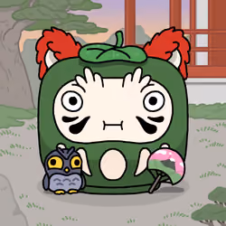 Neko Daruma #454