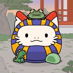 Neko Daruma #244