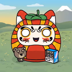 Neko Daruma #432