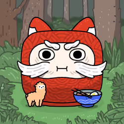 Neko Daruma #120