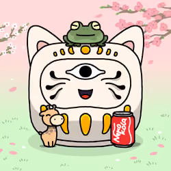 Neko Daruma #430