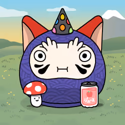 Neko Daruma #234