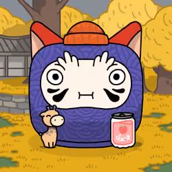Neko Daruma #145