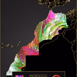 Morocco and Western Sahara and Western Sahara BJ128