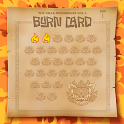 Volume 2 Burn Tracker