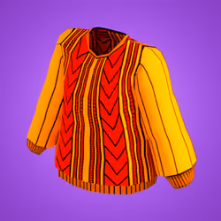 Orange Pullover of Garment of Gratitude