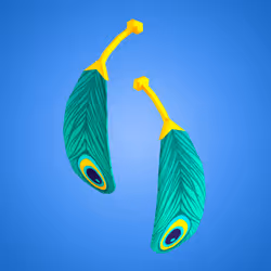 Peacock Feather Earrings