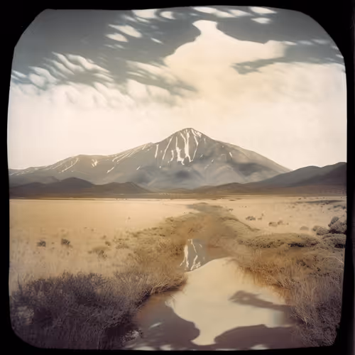 Polaroid Landscape By Warwick