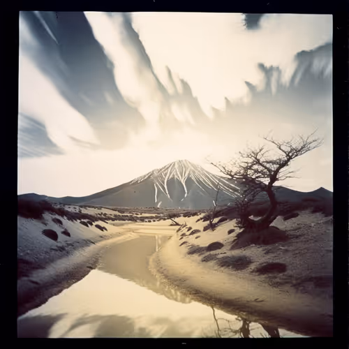 Polaroid Landscape By Warwick