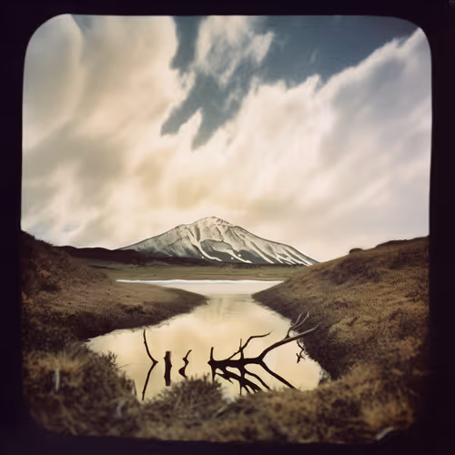 Polaroid Landscape By Warwick