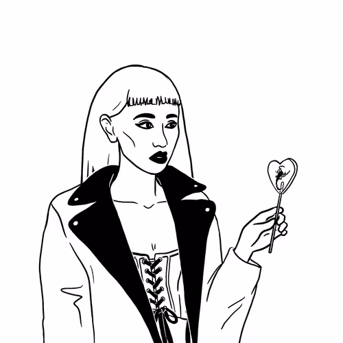 Sad Girl #7544