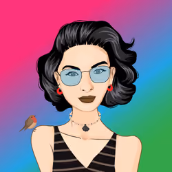 Cool Lady #1122