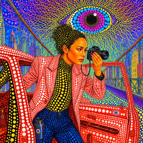 Yvonne Jean-Baptiste, a woman who shoots long exposures from a DUMBO rooftop #7320