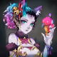 6834