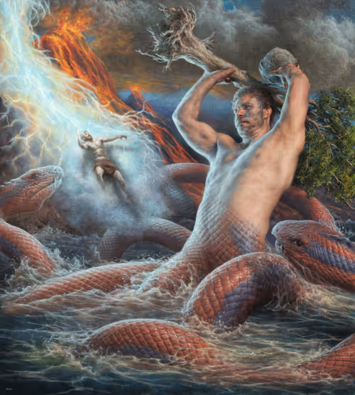 Zeus vs Typhon