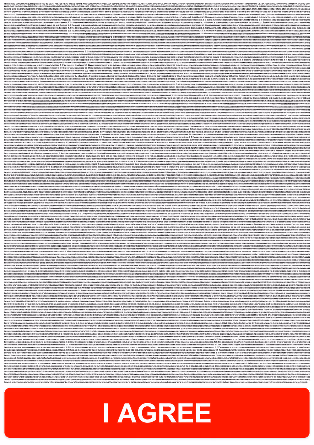 Terms and Conditions