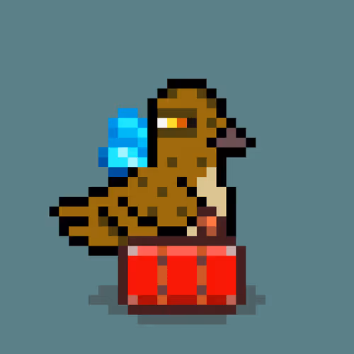 CryptoBirbs by Vodnik #1927