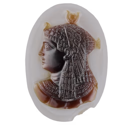 Elmonx Cameo With Goddess Isis Bust