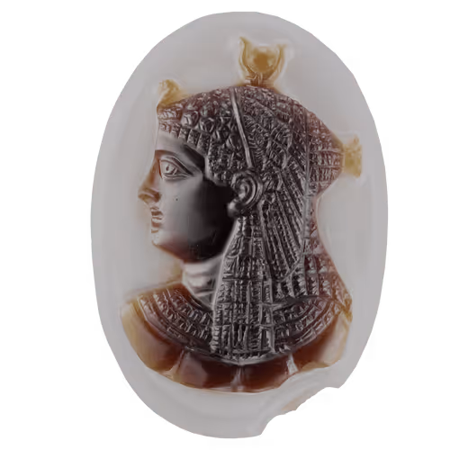 Elmonx Cameo With Goddess Isis Bust