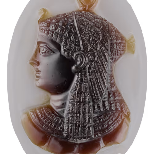 The Cameo with Goddess Isis Bust #35