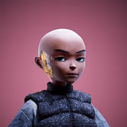 734