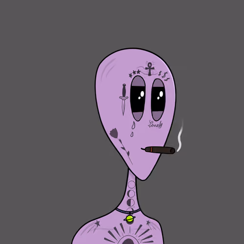 Lonely Alien #4682