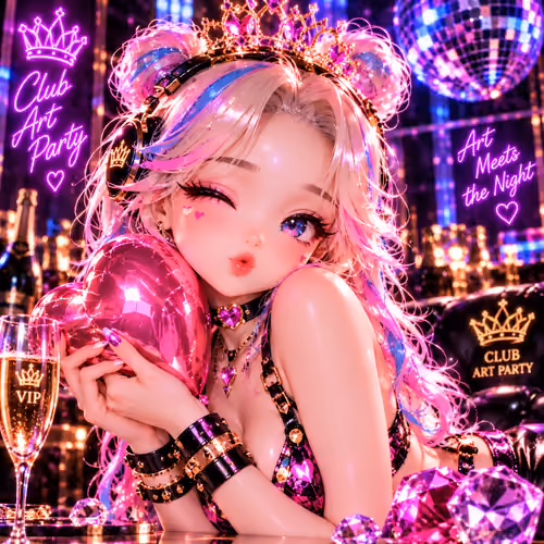 QUEENS OF THE NIGHT #005 — Pink Temptation