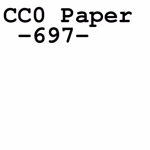 Cc0 Papers