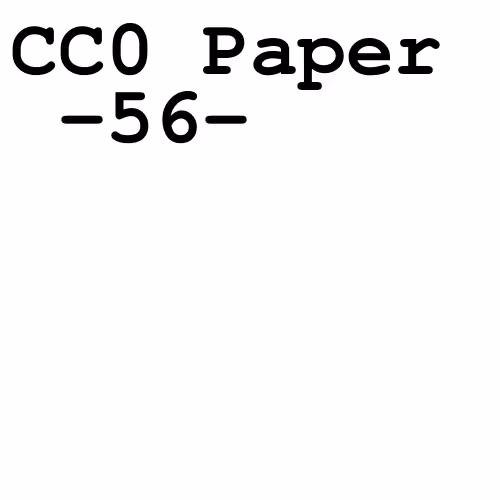 Cc0 Papers