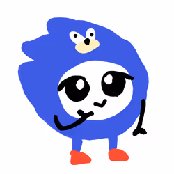 blue hedgehog retart