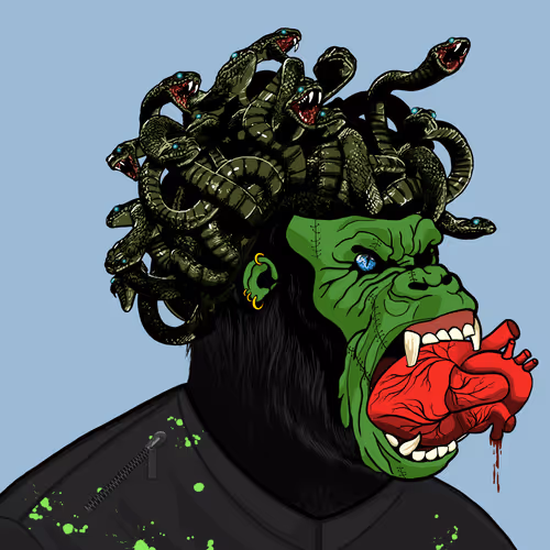 Nervous Gorilla Face Team Ngft