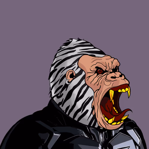 Nervous Gorilla Face #67
