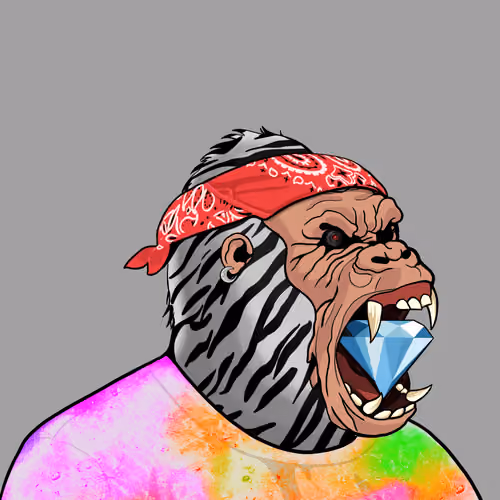 Nervous Gorilla Face #326