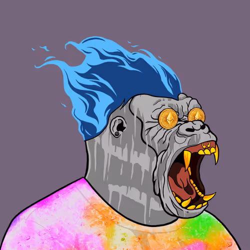 Nervous Gorilla Face #317